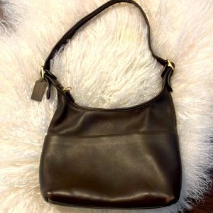 Vintage Coach Leather Bag